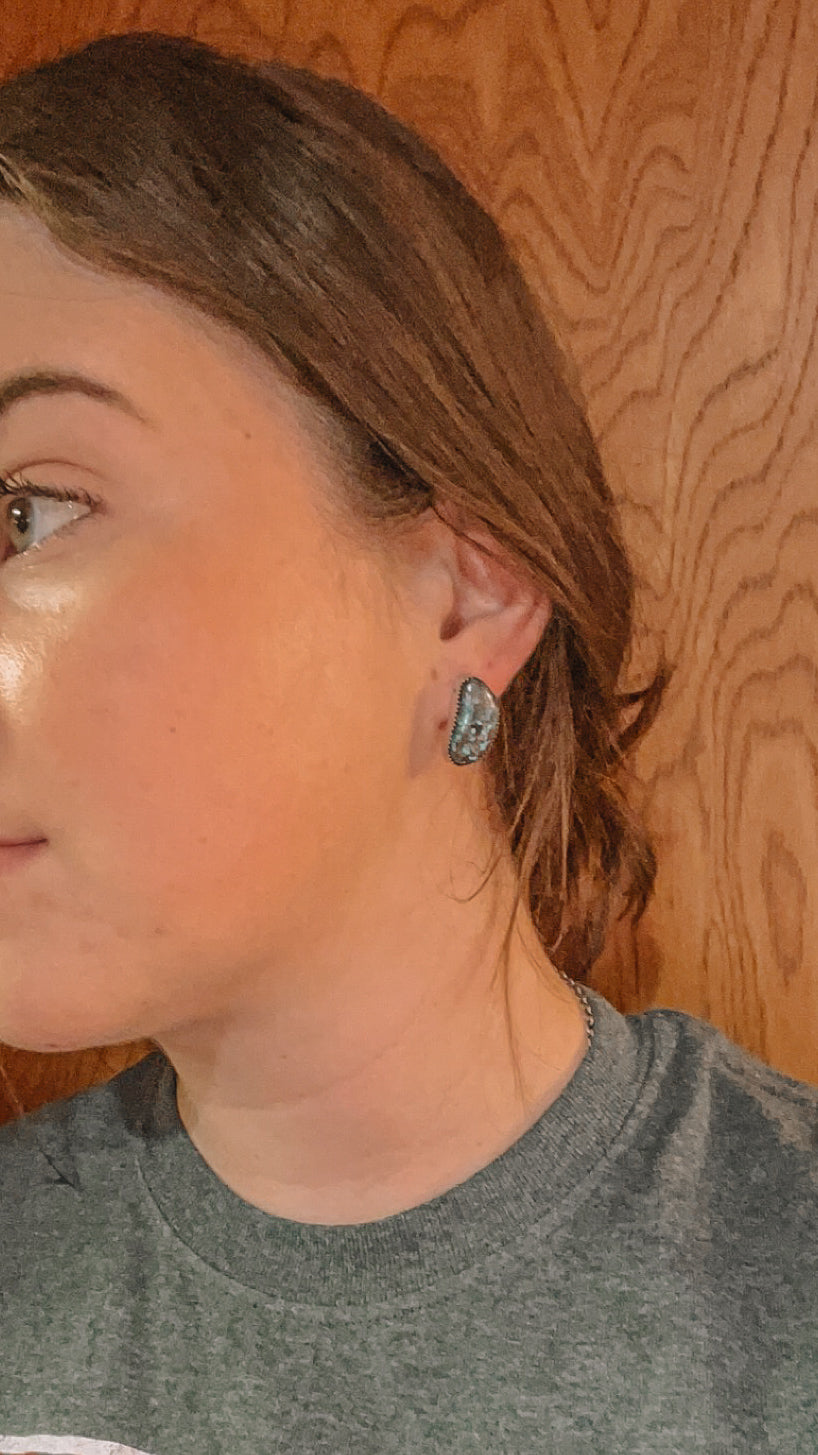 Small Turquoise Earrings